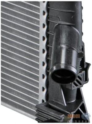 Радиатор, охлаждение двигателя HELLA