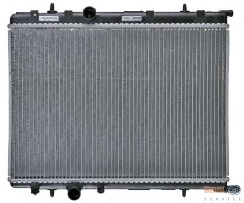 Радиатор, охлаждение двигателя HELLA