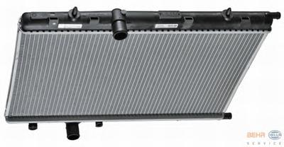 Радиатор, охлаждение двигателя HELLA