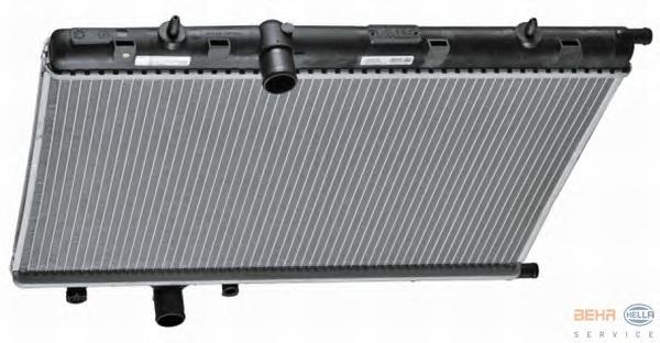 Радиатор, охлаждение двигателя HELLA