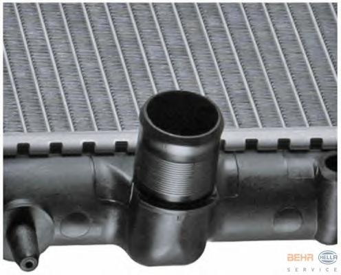 Радиатор, охлаждение двигателя HELLA