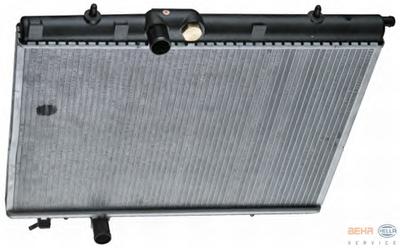 Радиатор, охлаждение двигателя HELLA