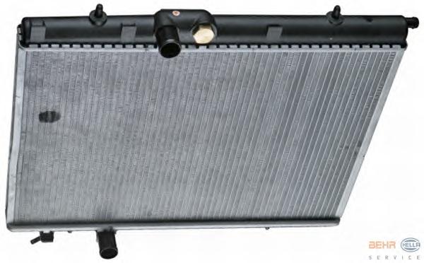 Радиатор, охлаждение двигателя HELLA