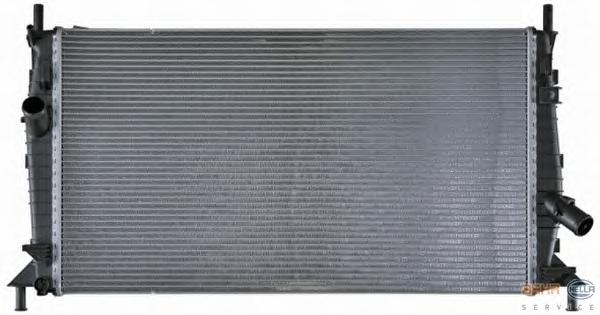 Радиатор, охлаждение двигателя HELLA