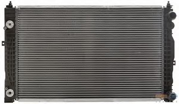 Радиатор, охлаждение двигателя HELLA