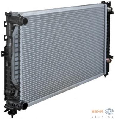 Радиатор, охлаждение двигателя HELLA