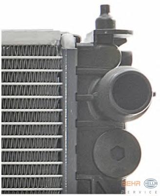 Радиатор, охлаждение двигателя HELLA