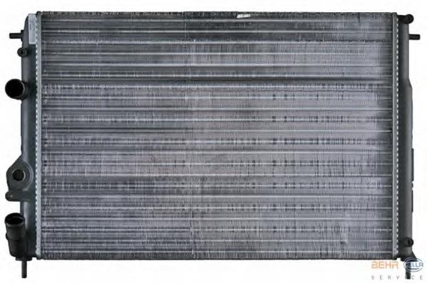 Радиатор, охлаждение двигателя HELLA