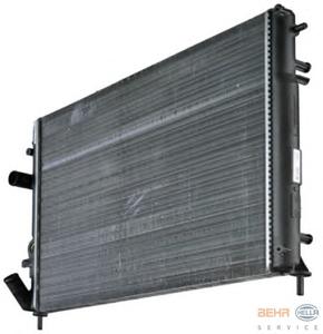 Радиатор, охлаждение двигателя HELLA