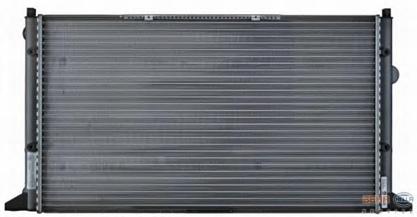 Радиатор, охлаждение двигателя HELLA