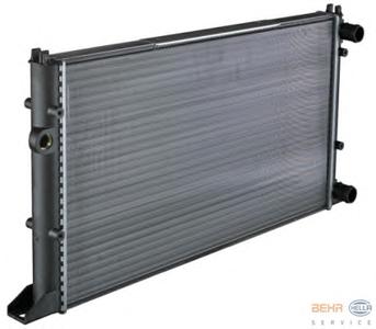 Радиатор, охлаждение двигателя HELLA