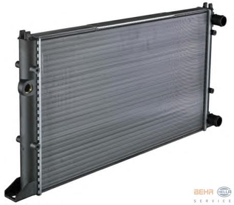 Радиатор, охлаждение двигателя HELLA