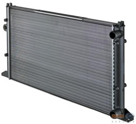 Радиатор, охлаждение двигателя HELLA