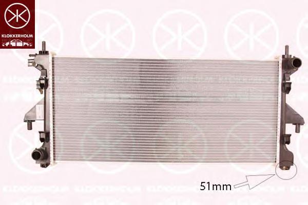 Радиатор, охлаждение двигателя KLOKKERHOLM