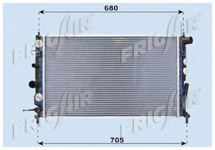 Радиатор, охлаждение двигателя FRIGAIR