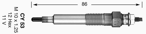 Свеча накаливания NGK