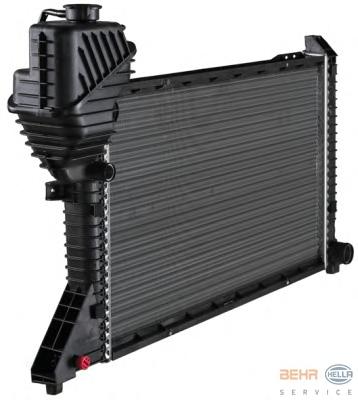 Радиатор, охлаждение двигателя HELLA