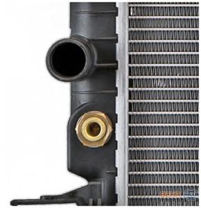 Радиатор, охлаждение двигателя HELLA