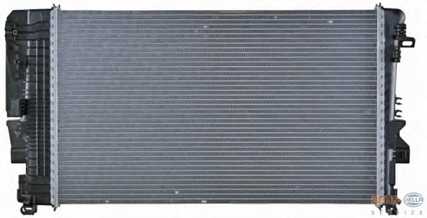 Радиатор, охлаждение двигателя HELLA