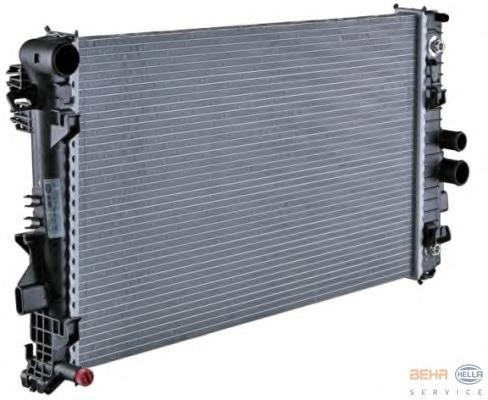 Радиатор, охлаждение двигателя HELLA