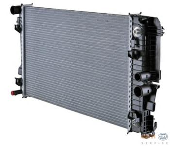 Радиатор, охлаждение двигателя HELLA