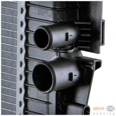 Радиатор, охлаждение двигателя HELLA