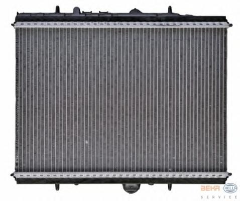 Радиатор, охлаждение двигателя HELLA