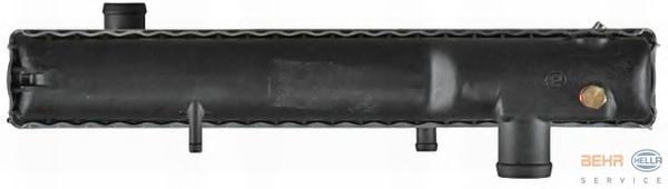 Радиатор, охлаждение двигателя HELLA