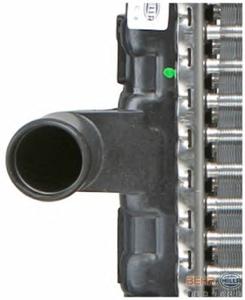 Радиатор, охлаждение двигателя HELLA