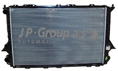 Радиатор, охлаждение двигателя JP GROUP 1114204000