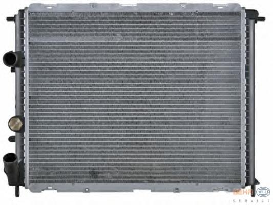 Радиатор, охлаждение двигателя HELLA