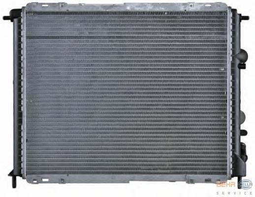 Радиатор, охлаждение двигателя HELLA