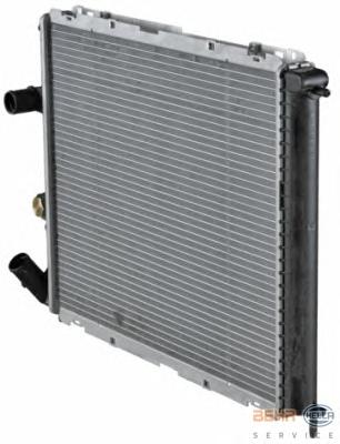 Радиатор, охлаждение двигателя HELLA