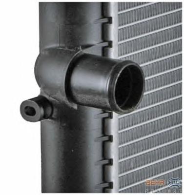 Радиатор, охлаждение двигателя HELLA