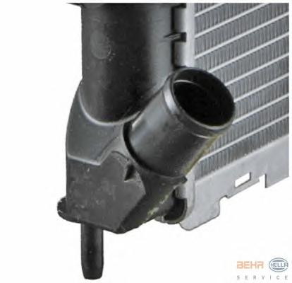 Радиатор, охлаждение двигателя HELLA