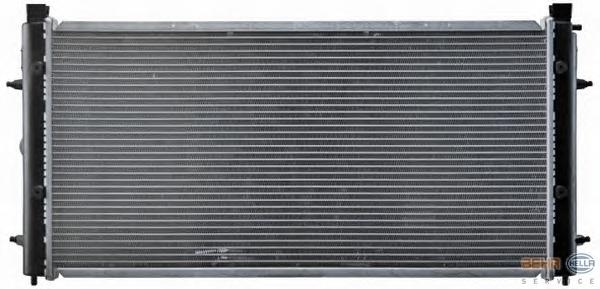 Радиатор, охлаждение двигателя HELLA
