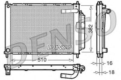 модуль охлаждения DENSO DRM46101