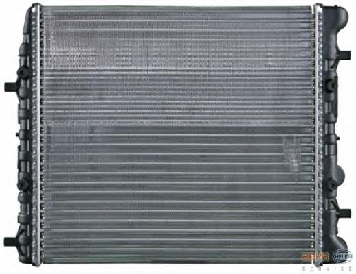 Радиатор, охлаждение двигателя HELLA