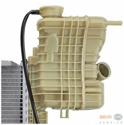 Радиатор, охлаждение двигателя HELLA