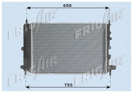 Радиатор, охлаждение двигателя FRIGAIR