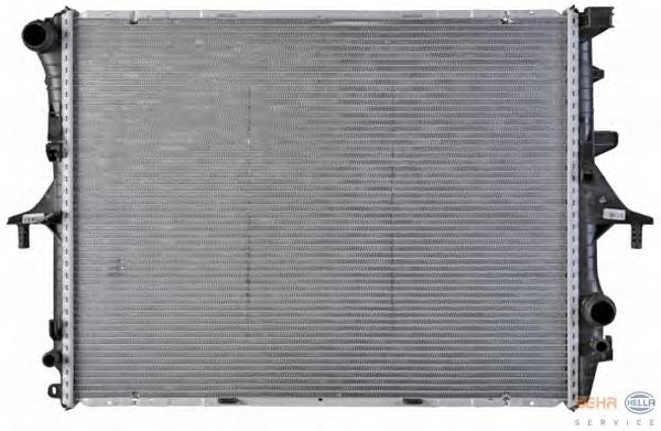 Радиатор, охлаждение двигателя HELLA