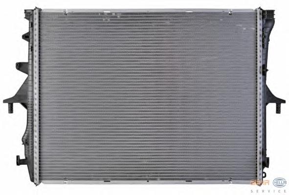 Радиатор, охлаждение двигателя HELLA