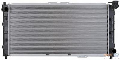 Радиатор, охлаждение двигателя HELLA