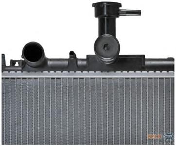 Радиатор, охлаждение двигателя HELLA