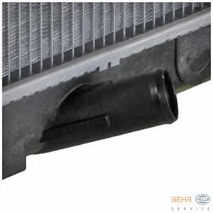 Радиатор, охлаждение двигателя HELLA