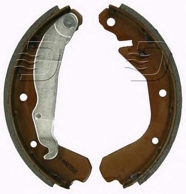 Комплект тормозных колодок DENCKERMANN