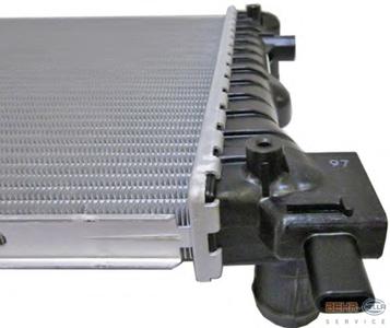 Радиатор, охлаждение двигателя HELLA