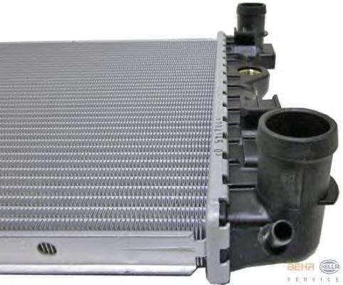 Радиатор, охлаждение двигателя HELLA