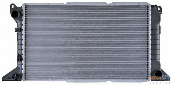 Радиатор, охлаждение двигателя HELLA