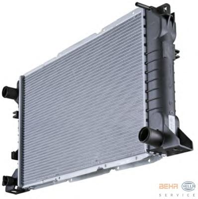 Радиатор, охлаждение двигателя HELLA